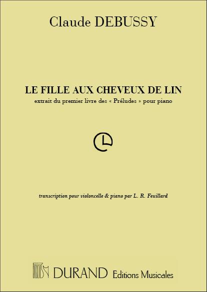 La Fille Aux Cheveux De Lin Vlc-Piano (Feuillard)